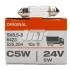 Лампочка Standard допоміжна C5W (10 шт, 24 В, 5 Вт, тип гнізда: SV8,5-8) OSRAM 6423 (фото 1)