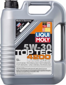 Масло моторное Top Tec 4200 5W-30 (5 л) LIQUI MOLY 7661