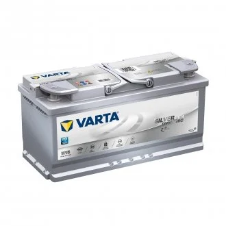 Акумулятор Start Stop plus 105Ач 950А -/+ 393*175*190 Silver Dynamic AGM H15 (A4) VARTA 605901095
