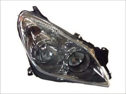 Фара правая H7/H1 с указателем повор., хром. рамка, эл. рег., с моторч. 4/07- [] DEPO 442-1140RMLEMN1