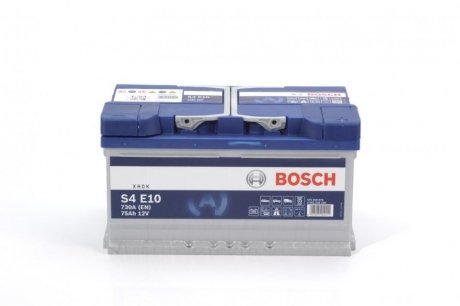 Аккумуляторная батарея 75Ah/730A (315x175x175/+R/B13) (Start-Stop EFB) BOSCH 0 092 S4E 100 (фото 1)