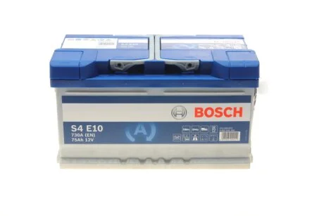 Акумулятор S4 EFB 75 Ah, EN 730 правий "+" 315x175x175 (ДхШхВ) с-ма START-STOP BOSCH 0 092 S4E 100