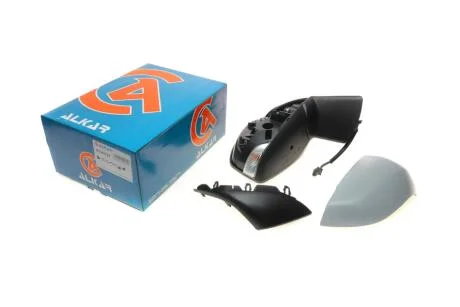 Дзеркало в сборе, праве,електр., випуклий + обогрів під покрас. + пок.поворот., 7 Pins, ALKAR 6 139 233