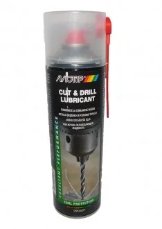 Смазка для предотвращения перегрева металла / Motip Cut & drill lubricant / 500 мл. / MOTIP 090407BS