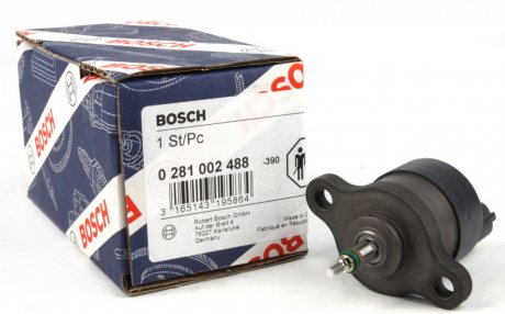 Клапан редукционный топливной рейки Fiat Doblo 1.9JTD -05 BOSCH 0 281 002 488