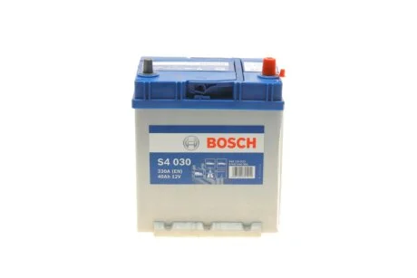 Акумуляторна батарея 40Ah/330A (187x140x227/+R/B01) Азія BOSCH 0 092 S40 300