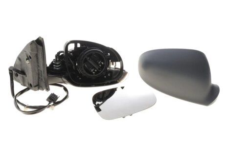 Дзеркало прав. с поворотником, ел. регул., з подогрів., грунт., склад. випукл. ALKAR 6122121