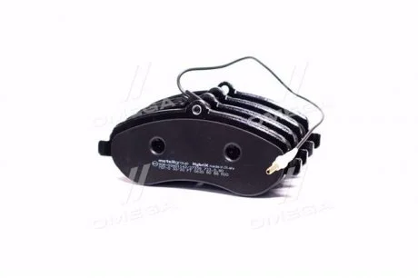 Колодка торм. диск. FIAT SCUDO 2.0D 07-,PEUGEOT EXPERT 07-,CITROEN JUMPY 07- передн. CIFAM 822-707-0