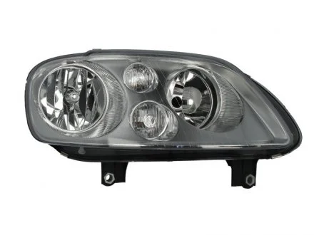 Фара правая H7/H7, эл. рег., хром. рамка, (Touran -11/06, Caddy -09) [] DEPO 441-1172R-LDEM1