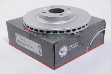 Диск тормозной DACIA LOGAN 1.2 1.5 2012-, SANDERO 2012-,RENAULT CLIO IV 2012- передн. (ABS) A.B.S. 18316
