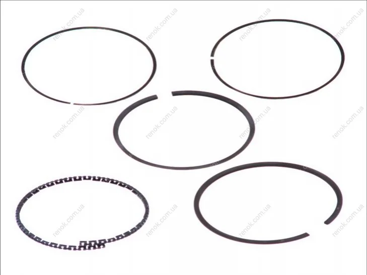 Кільця поршневі FIAT 82.0 (1.5/1.5/3) 1.4 12V/2.0 20V 95- 182A1/182A3/182B7/M634A (вир-во) GOETZE 08-787000-00 (фото 1)