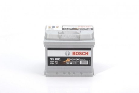 Акумуляторна батарея 52Ah/520A (207x175x175/+R/B13) BOSCH 0 092 S50 010