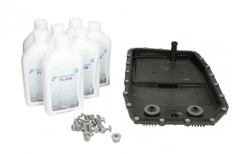 Сервисный набор АКПП - масляный фильтр, болты, прокладка, сливная пробка, масло ZF 1068.298.062