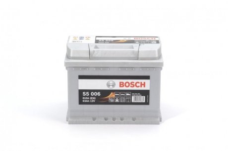 Аккумуляторная батарея 63Ah/610A (242x175x190/+L/B13) BOSCH 0 092 S50 060 (фото 1)