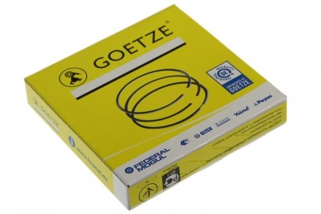 Комплект кілець поршневих з 3 шт. GOETZE 08-423400-00