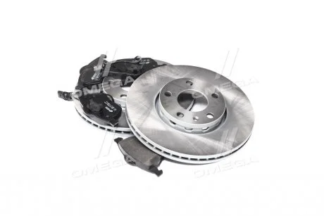 Комплект тормозной передн. AUDI A4 00-.A6 97-05,SKODA SUPERB 02-,VW PASSAT 00-05 (пр-во) REMSA 8390.00