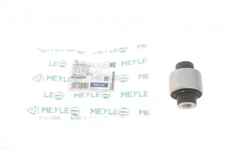 Сайлентблок важеля (заднього/знизу/всередині) Audi A3/VW Golf V/VI 03- (поперечного) MEYLE 100 505 0016