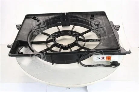 Диффузор вентилятора радиатора Hyundai Accent/Veloster 11-/I20 12-/Kia Rio 11- MOBIS 253501W050