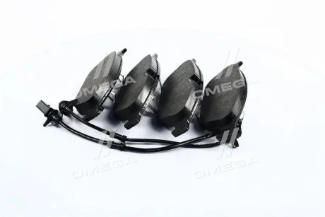 Комплект гальмівних колодок з 4 шт. дисків REMSA 1441.02