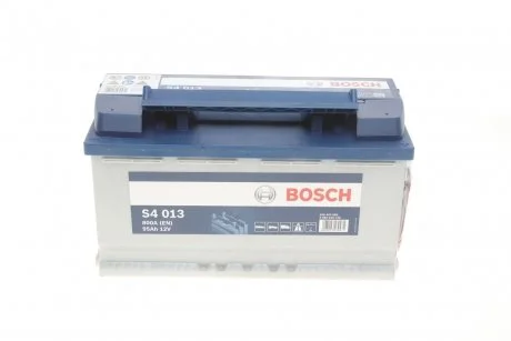 Акумулятор S4 Silver 95Ah, EN 800 правий "+" 353x175x190 (ДхШхВ) BOSCH 0 092 S40 130