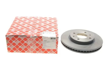 Диск тормозной (передний) Mitsubishi Lancer 03-/Galant VI 96-04 (276x26) FEBI BILSTEIN 28441