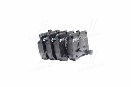 Колодка торм. диск. MAZDA 121 1.1-1.3I 93-96,323 1.3I,1.7TD,1.8I 94- передн. (пр-во) REMSA 0212.02