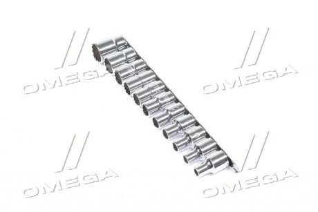 Набір головок 12-гр. 1/2 "11 од. 8 ~ 15,17,19,22мм (на планці) TOPTUL Toptul GAAQ1601U-12