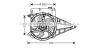 Радіатор GOLF4/A3/TT/LEON BRAZED (Ava) AVA COOLING AI 2129 (фото 3)