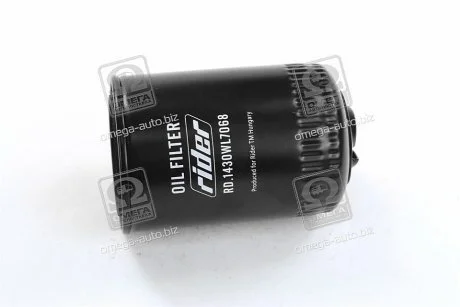 Фильтр масляный VW GOLF, PASSAT, TRANSPORTER III 80-97, AUDI 80,100, A6 94-97 RIDER RD.1430WL7068