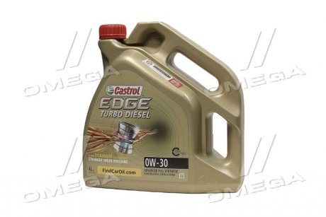 Моторное масло Egde Diesel / 0w30 / 4л. / (ACEA C3, API SN) CASTROL 157E5C (фото 1)