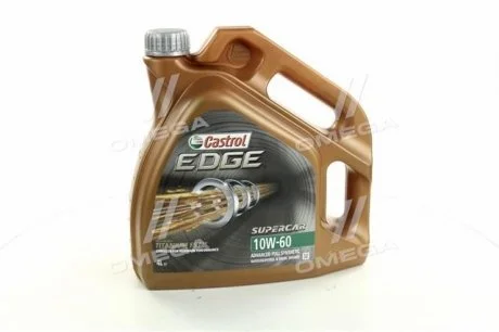 Моторное масло EDGE / 10W60 / 4л. / (ACEA A3/B4, API SN/CF) CASTROL 15A008