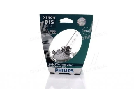 Лампа ксеноновая D1S X-treme Vision 85В, 35Вт, PK32d-2 4800К+/-600К (пр-во Philips) PHILIPS 85415XV2S1