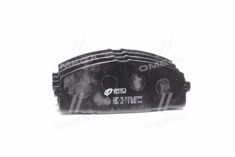 Колодка торм. диск. TOYOTA HIACE V 2.7 VVTI,3.0D, 2.5D-4D 05- передн. (пр-во) REMSA 1325.00