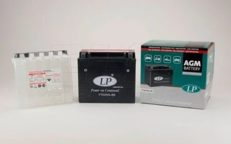 12V,18Ah,д. 150, ш. 87, в.155, электролит в к-те, вес 4,6 кг LP BATTERY YTX20HL-BS