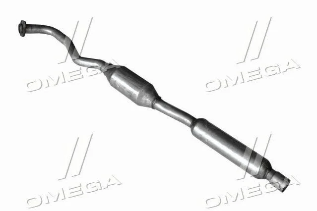 Резонатор (Середній глушник) Mitsubishi Outlander 2.4 16V 4WD (вир-во Polmostrow) POLMOSTROW 14.37 (фото 1)