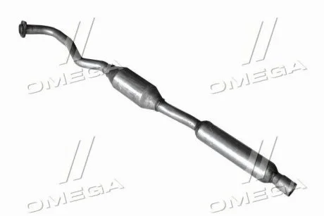 Резонатор (Середній глушник) Mitsubishi Outlander 2.4 16V 4WD (вир-во Polmostrow) POLMOSTROW 14.37