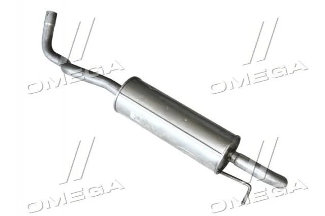Глушник Skoda Rapid / Seat Toledo алюмінізована сталь POLMOSTROW 23.00 (фото 1)