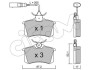 Колодка торм. диск. FORD GALAXY, SEAT ALHAMBRA, VW T4, SHARAN задн. CIFAM 822-100-3 (фото 3)