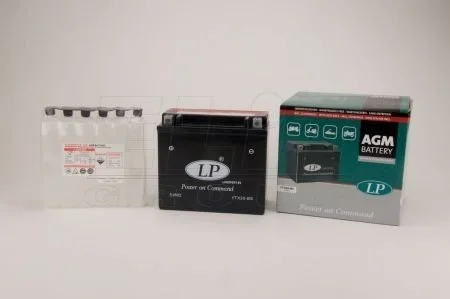 12V,18Ah,д. 150, ш. 87, в.155, электролит в к-те, вес 4,6 кг LP BATTERY YTX20-BS