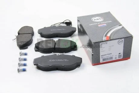 Гальмівні колодки пер. Ducato/Boxer 94-02 (1.4t) A.B.S. A.B.S. 37172