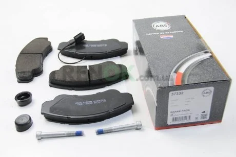 Гальмівні колодки пер. Jumper/Ducato/Boxer 02- (1.8t) A.B.S. A.B.S. 37332