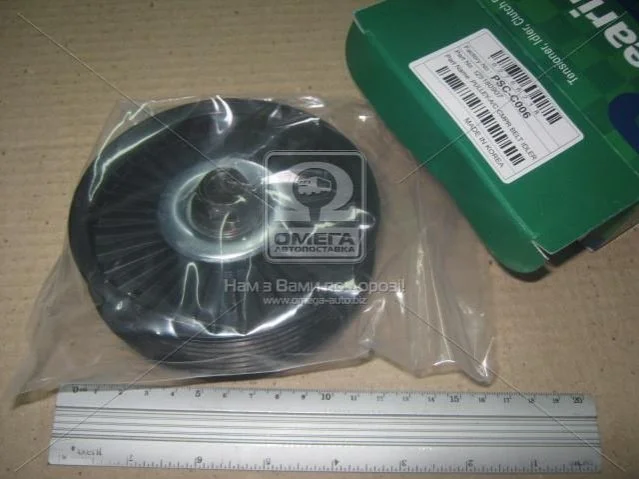 Паразитний / провідний ролик DAEWOO/CHEVROLET Aveo (112,5х26,5) (вир-во, Korea) PARTS-MALL PSC-C006 (фото 1)