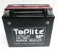 12V,18Ah,д. 150, ш. 87, в.155, электролит в к-те, вес 4,6 кг TOPLITE YTX20HL-BS (фото 1)