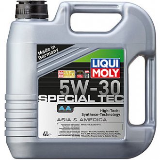 Масло моторное Special Tec AA 5W-30 (4 л) LIQUI MOLY 7516