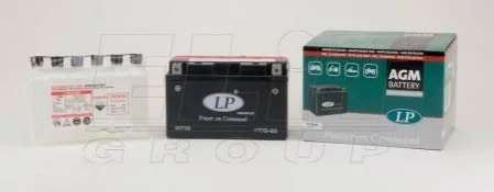 12V,6,5Ah,д. 150, ш. 65, в.94, электролит в к-те, вес 2,7 кг LP BATTERY YT7B-BS (фото 1)