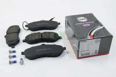 Гальмівні колодки пер. Scudo/Expert 07- A.B.S. A.B.S. 37589
