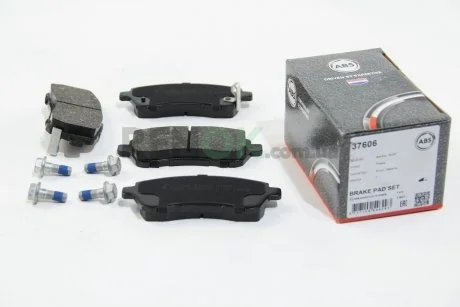 Гальмівні колодки пер. Fiesta VI 08- 1.0-1.6 A.B.S. A.B.S. 37606