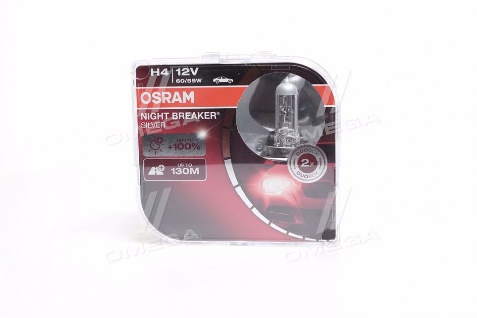 Buy OSRAM 64193NBS-HCB Halogen bulb Night Breaker Silver H4 60/55 W 12 V