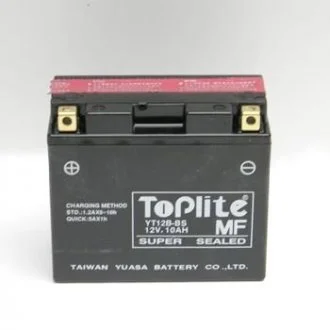 12V,10Ah,д. 150, ш. 69, в. 130, электролит в к-те, вес 3,5 кг TOPLITE YT12B-BS