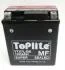 12V,6Ah,д. 114, ш. 71, в.131, электролит в к-те, вес 2,35 кг TOPLITE YTX7L-BS (фото 1)